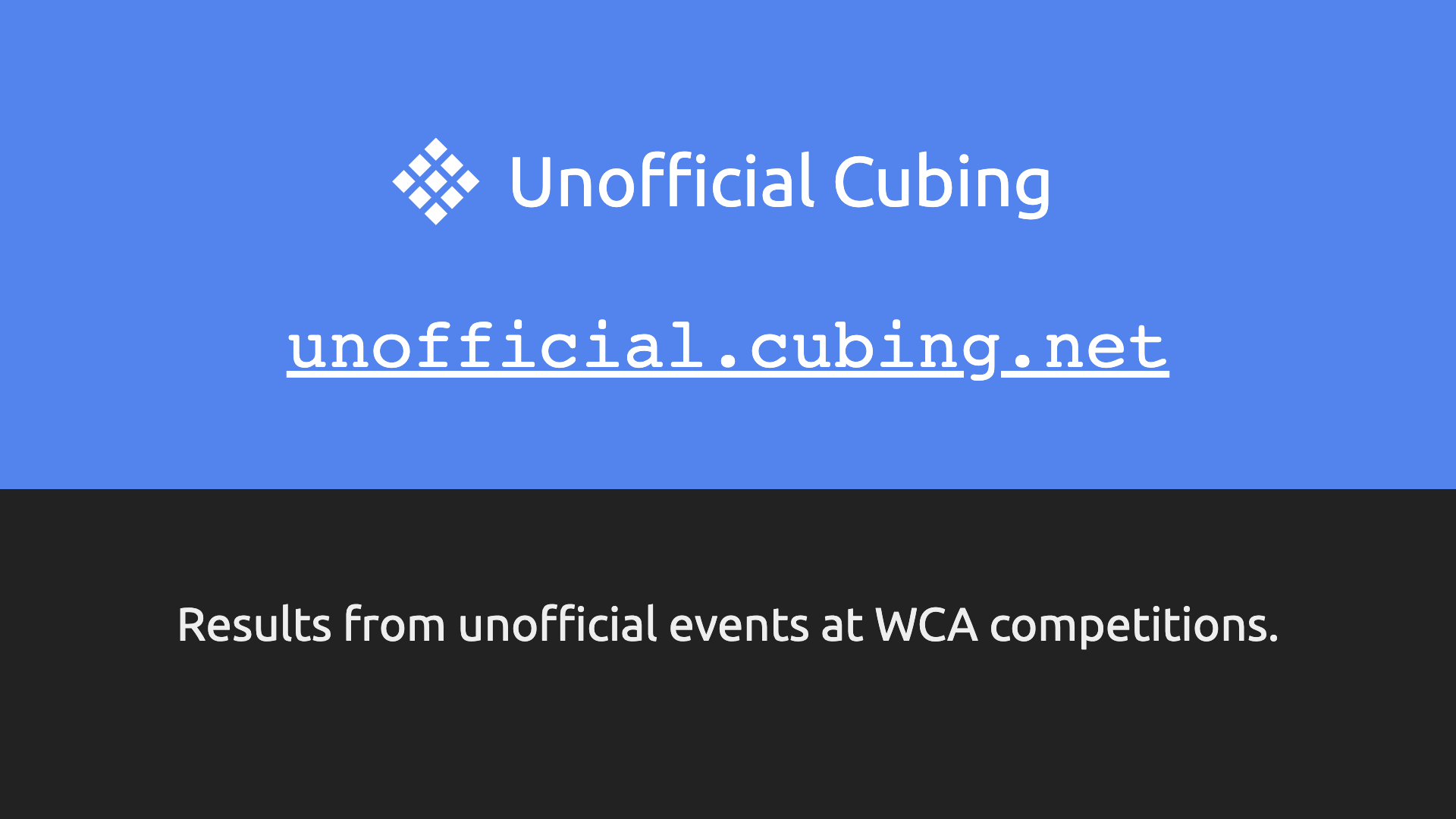 CubingUSA - Nationals 2023